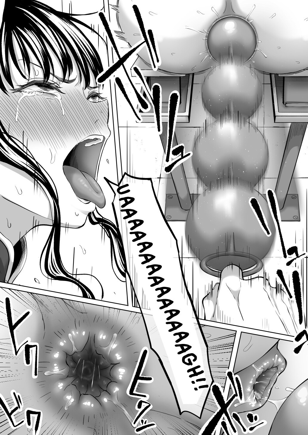 Hentai Manga Comic-Asshole Slut Broken-Read-23